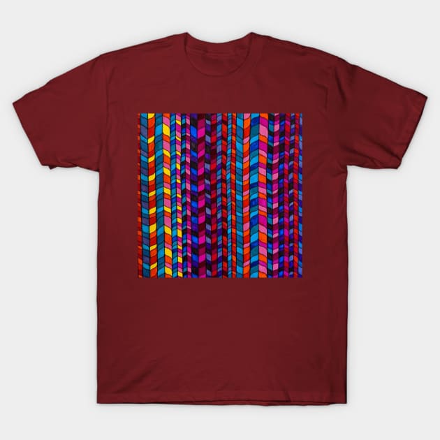 Warm & Cool Braids T-Shirt by sarahkathart90